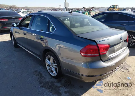 2014 Volkswagen Passat 2.0L Tdi Se from USA, damaged, VIN 1VWBN7A3XEC063704